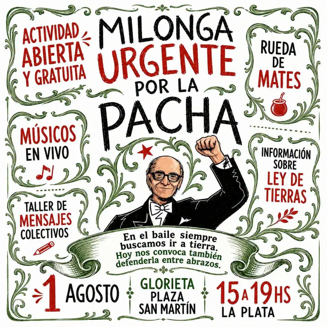 En el baile siempre buscamos ir a la tierra. Hoy nos convoca también defenderla entre abrazos.