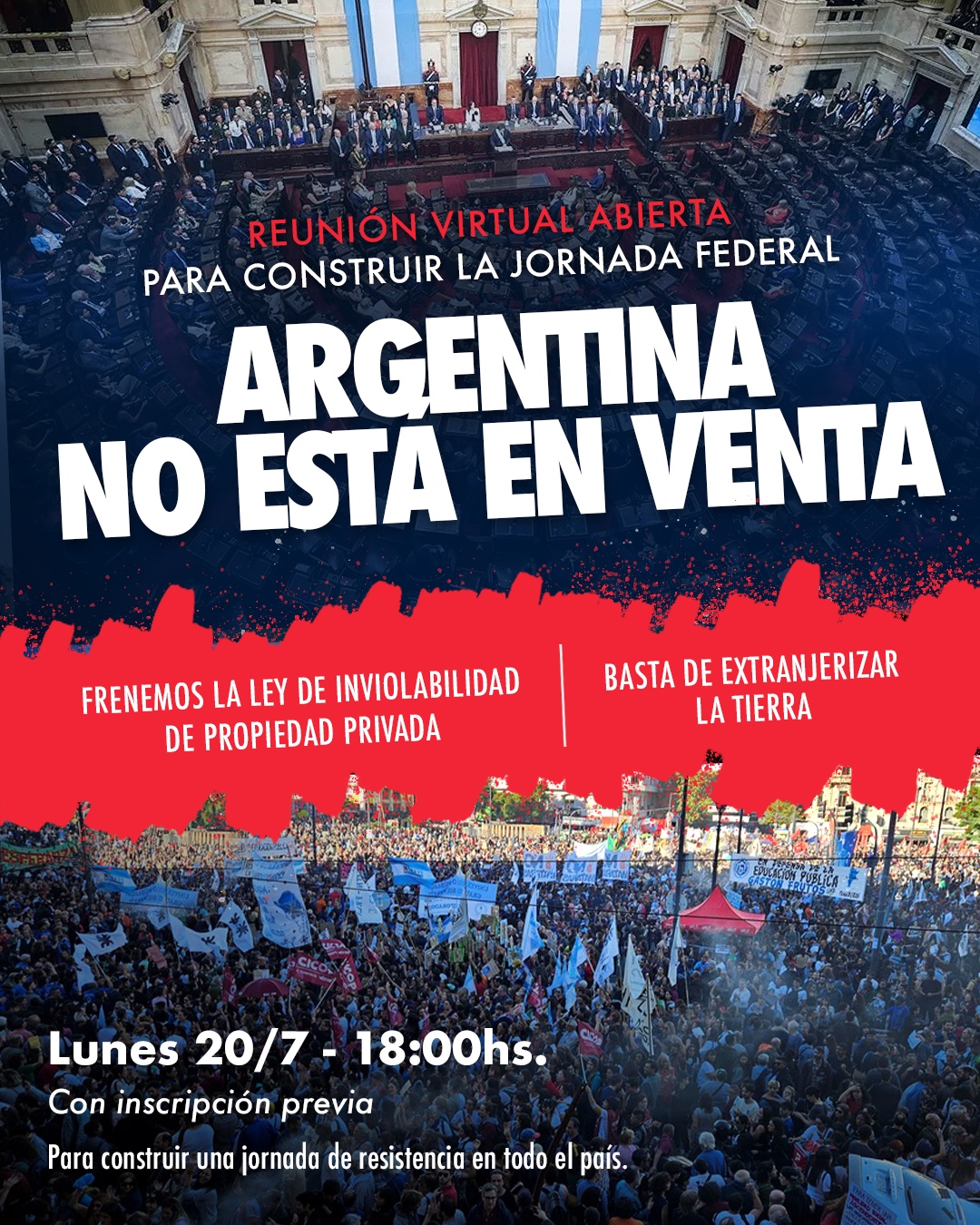 Reunión virtual del 20 de julio